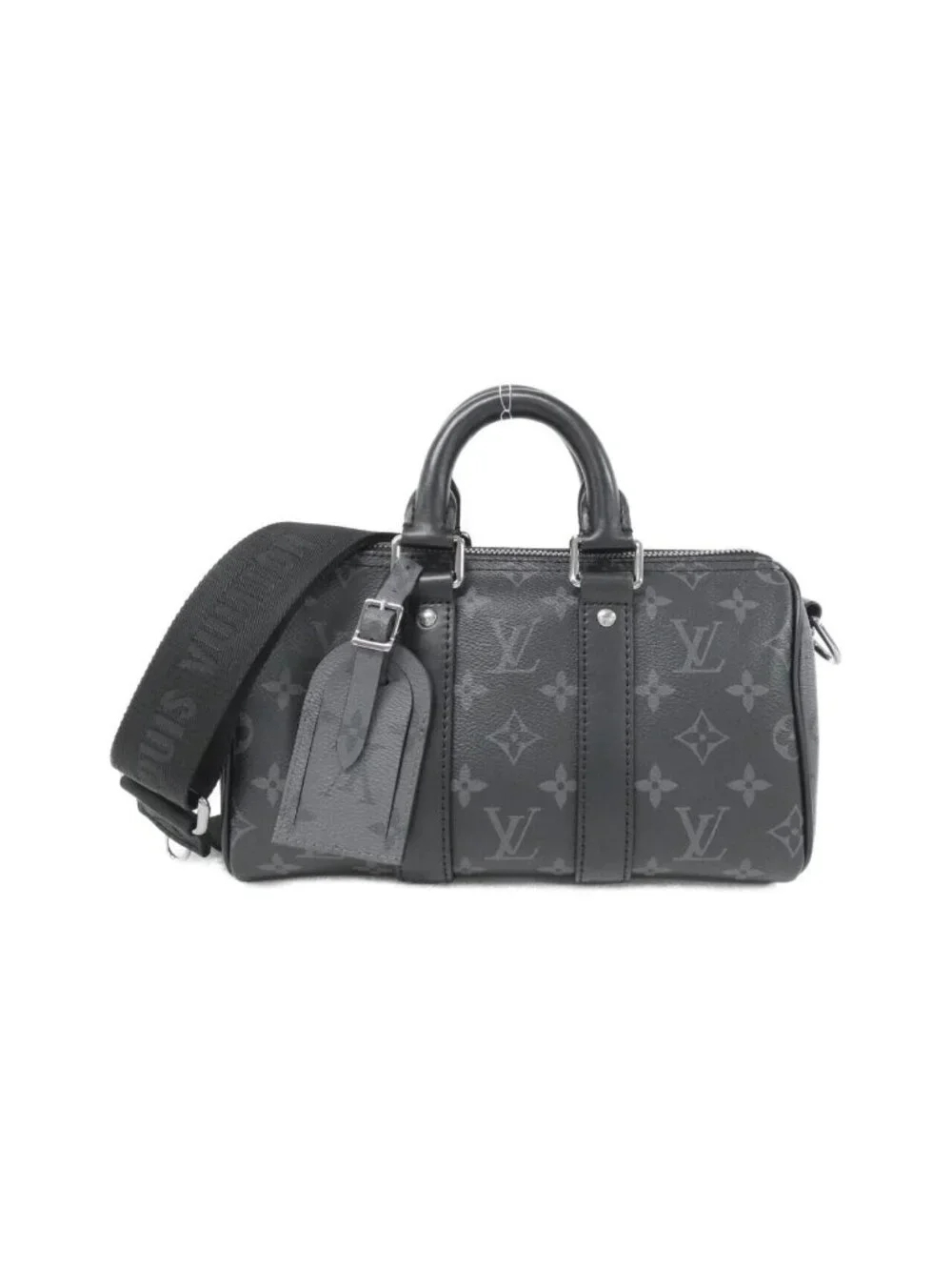 Louis Vuitton Monogram Eclipse Reverse Keepall Bandouliere 25 Boston